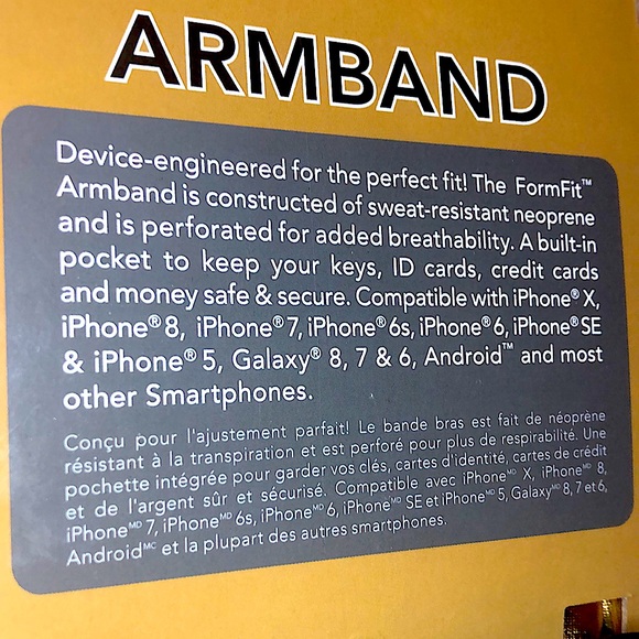 Armband & Storage Compartment (for phone) - Picture 4 of 6